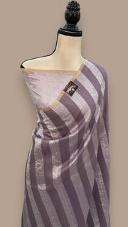 Pure Moonga Tissue Silk Banarasi Handloom Saree - The Handlooms