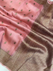 Pure Kora Handloom Banarasi Saree - The Handlooms