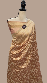 Pure Tissue Reshmi zari Banarasi Saree - The Handlooms