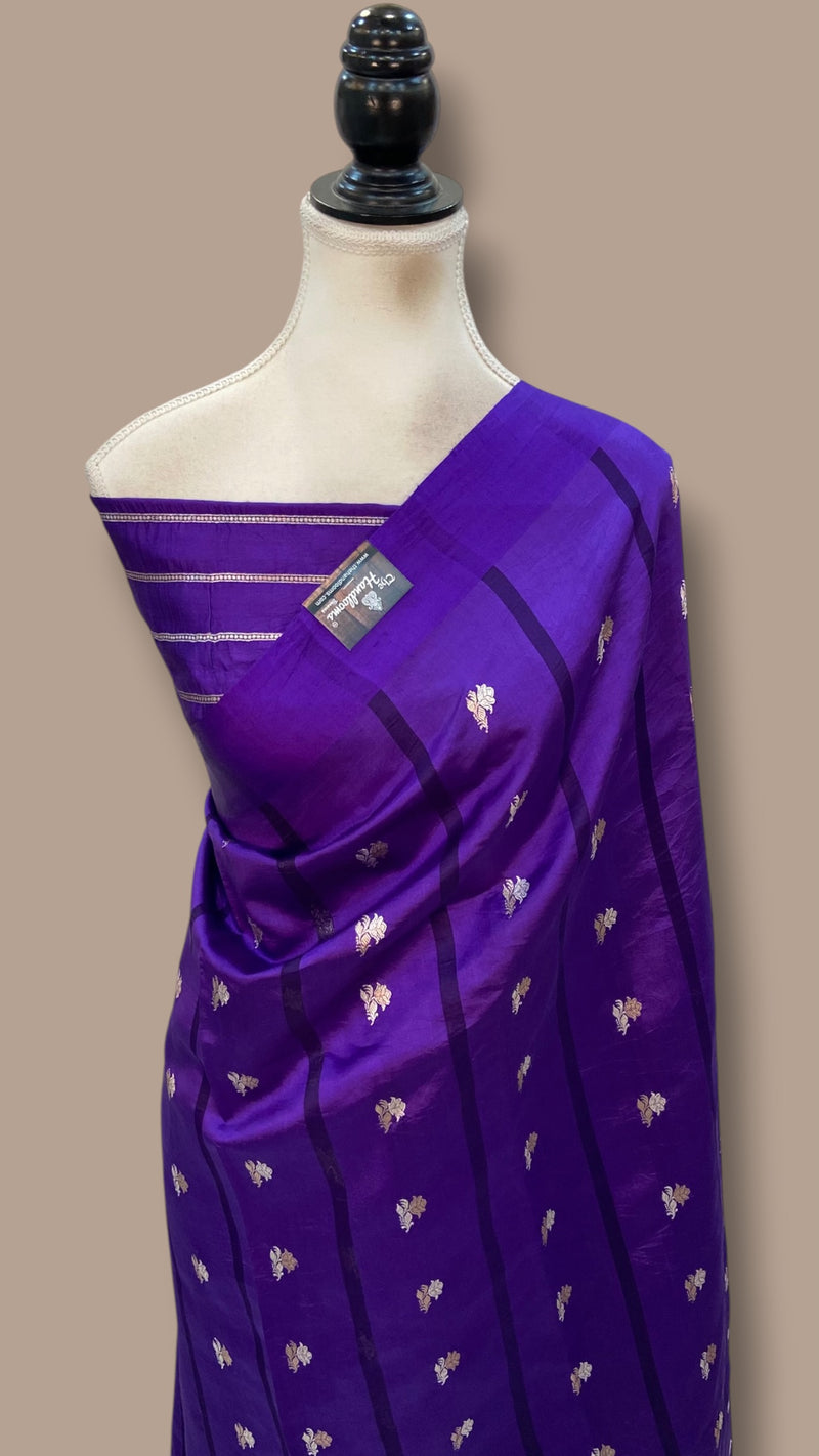 Pure Mango Silk Banarasi Handloom Saree