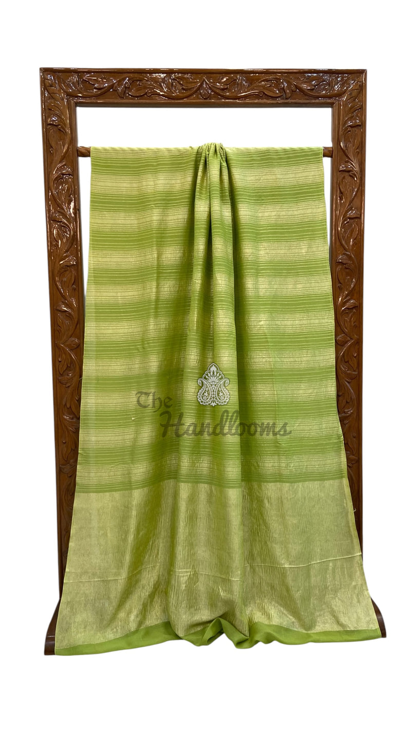 Pure Moonga Silk Handloom Banarasi Saree