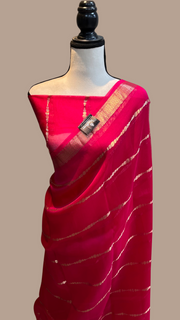 Pure Kora Handloom Banarasi Saree - The Handlooms
