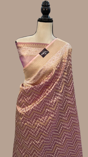 Pure Tissue Reshmi zari Banarasi Saree - The Handlooms