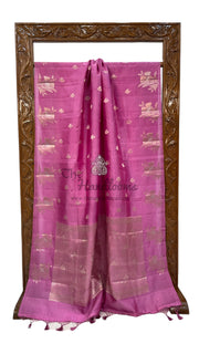 Pure Mango Silk Banarasi Handloom Saree - The Handlooms