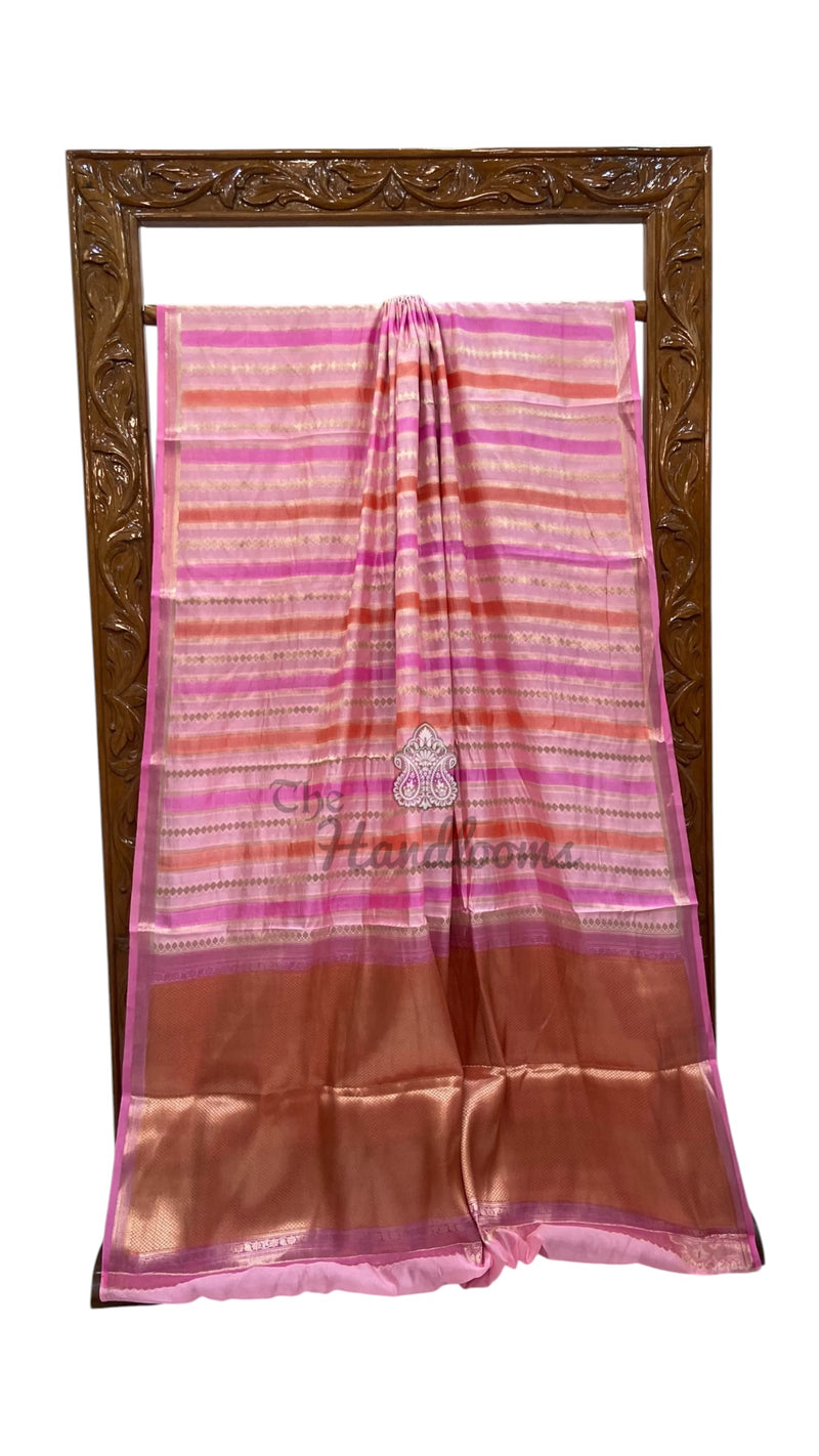 Pure Mango Silk Banarasi Handloom Saree