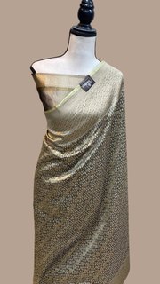 Pure Tissue Reshmi zari Banarasi Saree - The Handlooms