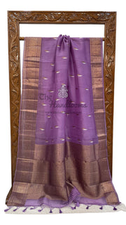 Pure Kora Handloom Banarasi Saree - The Handlooms