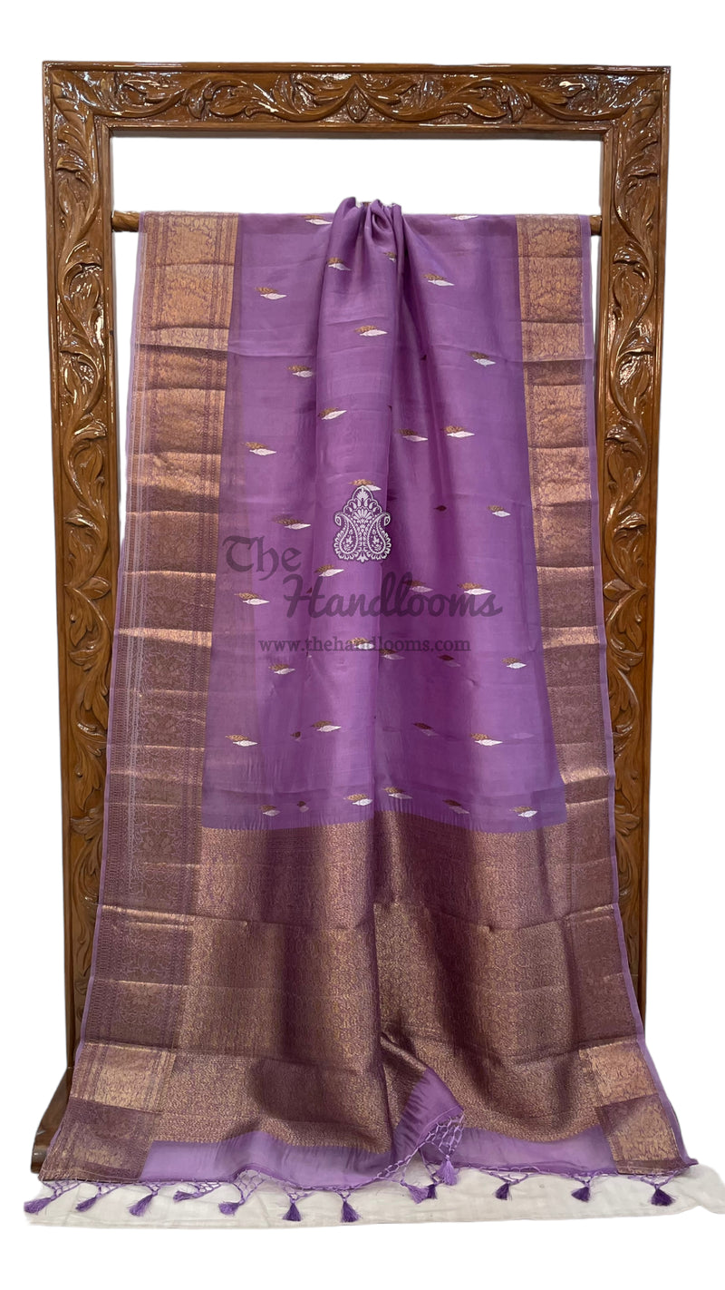 Pure Kora Handloom Banarasi Saree - The Handlooms