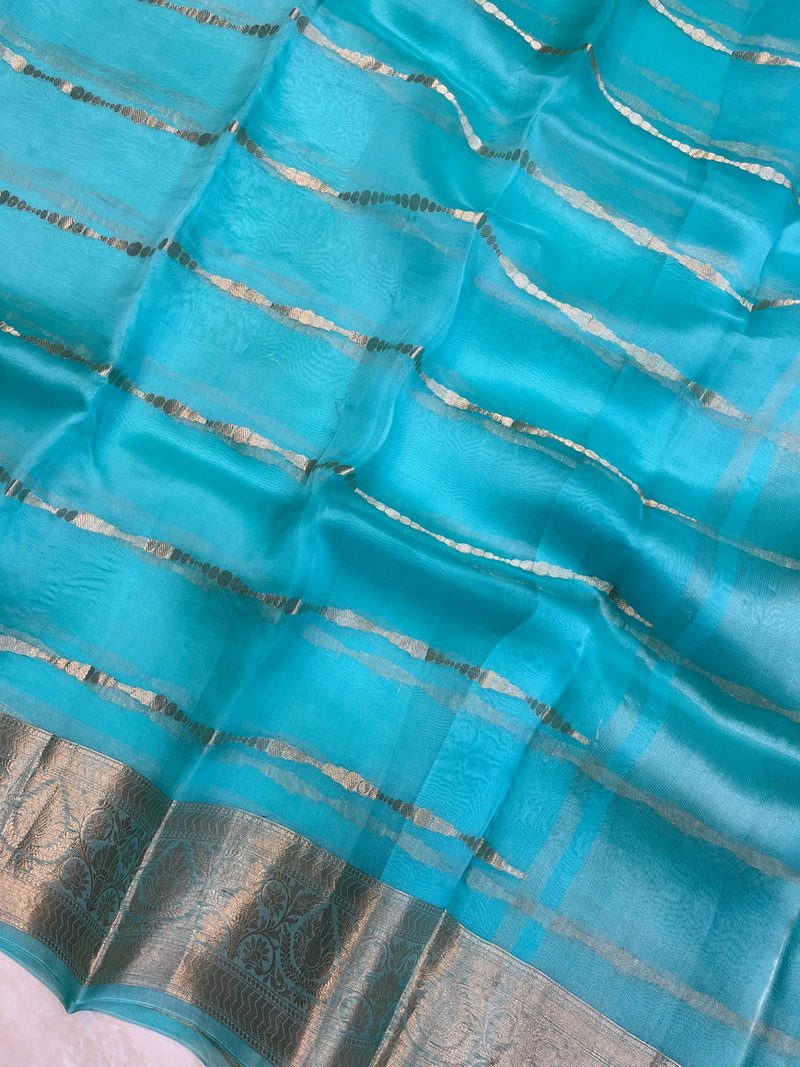 Pure Kora Handloom Banarasi Saree - The Handlooms