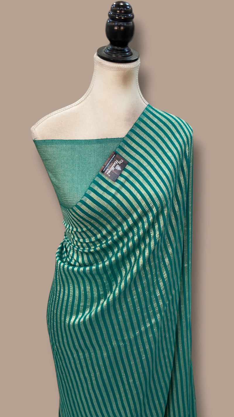 Pure Moonga Silk Handloom Banarasi Saree