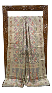 Pure Tussar Silk Handloom Banarasi Saree - The Handlooms