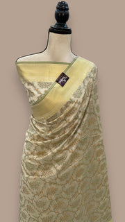 Pure Cotton Banarasi Handloom Saree - The Handlooms