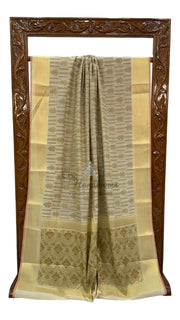 Pure Cotton Banarasi Handloom Saree - The Handlooms