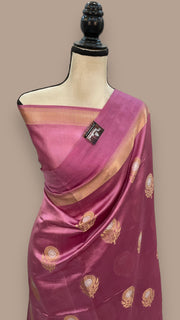 Pure Mango Silk Banarasi Handloom Saree - The Handlooms