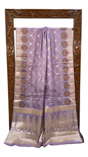 Pure Tussar Silk Handloom Banarasi Saree - The Handlooms