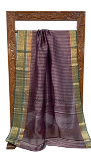 Pure Kora Handloom Banarasi Saree - The Handlooms
