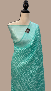 Pure Kora Handloom Banarasi Saree - The Handlooms