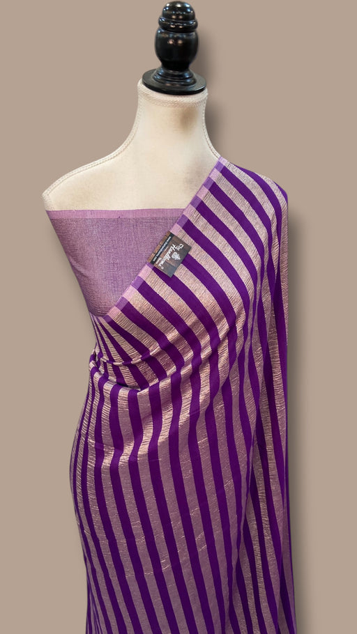 Pure Moonga Silk Handloom Banarasi Saree - The Handlooms