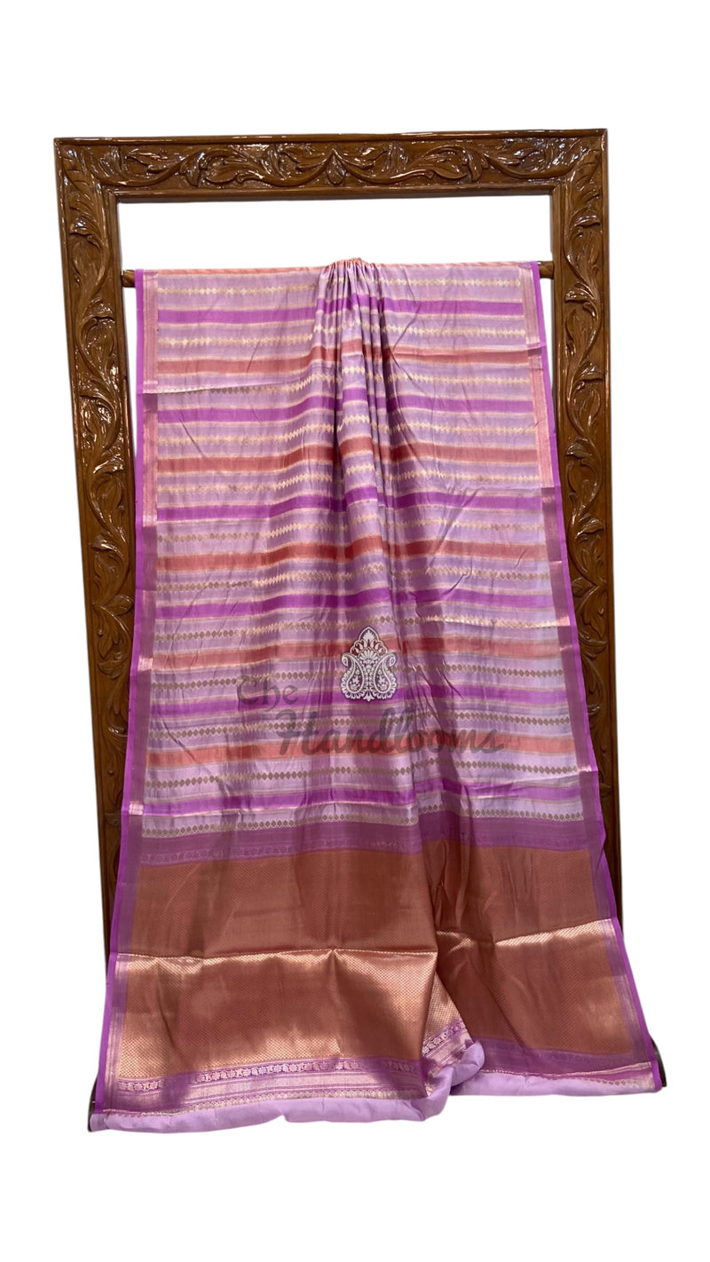 Pure Mango Silk Banarasi Handloom Saree