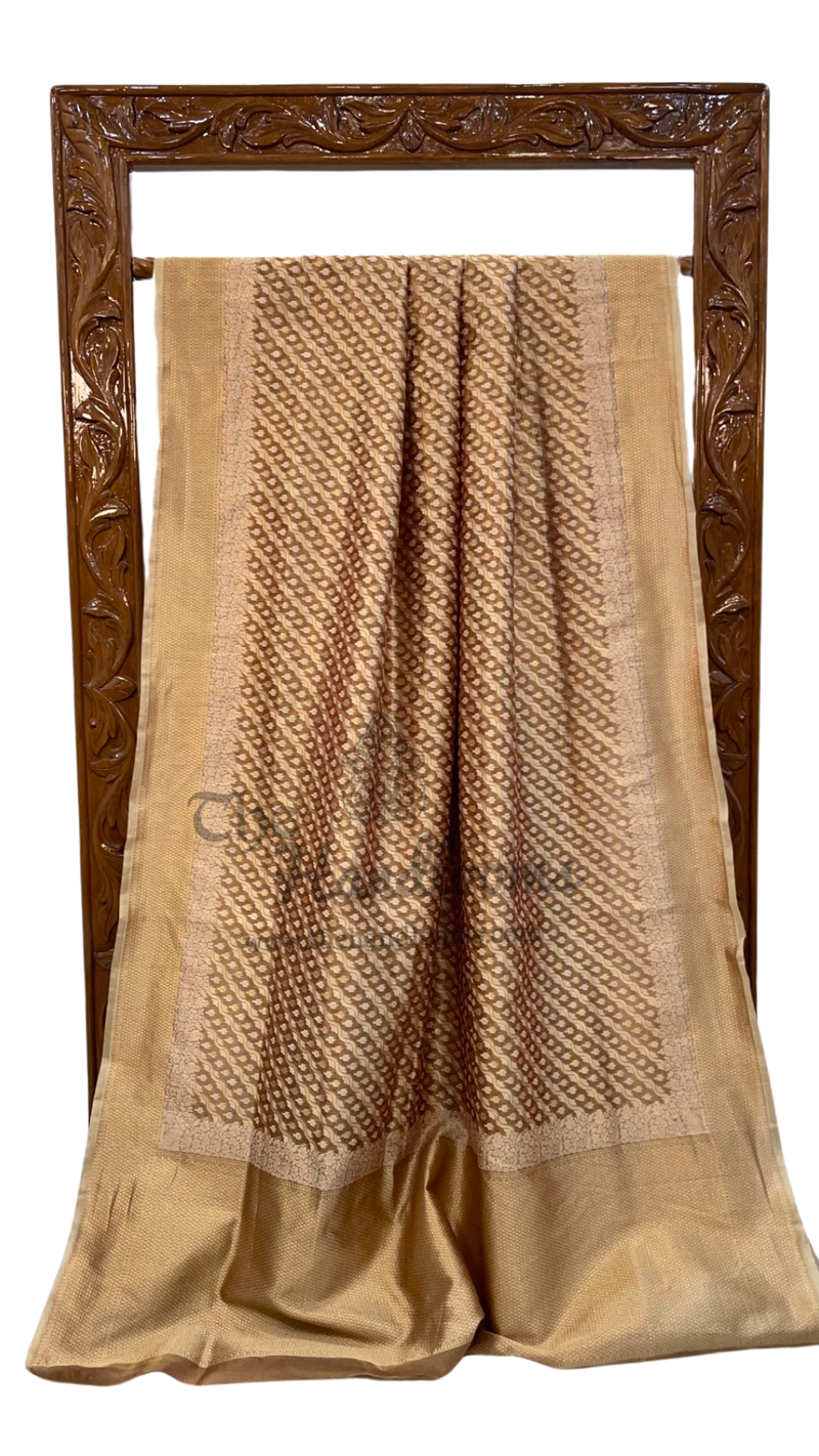 Pure Tissue Reshmi zari Banarasi Saree - The Handlooms