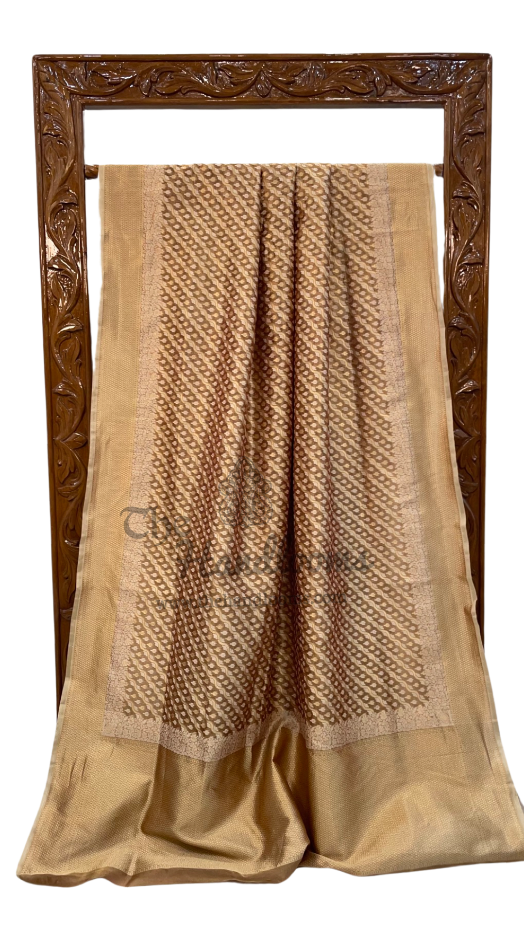 Pure Tissue Reshmi zari Banarasi Saree main image 1