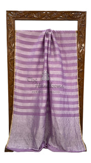 Pure Moonga Tissue Silk Banarasi Handloom Saree - The Handlooms