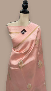 Pure Mango Silk Banarasi Handloom Saree - The Handlooms