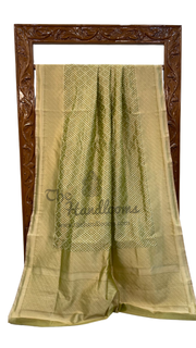 Pure Tissue Reshmi zari Banarasi Saree - The Handlooms