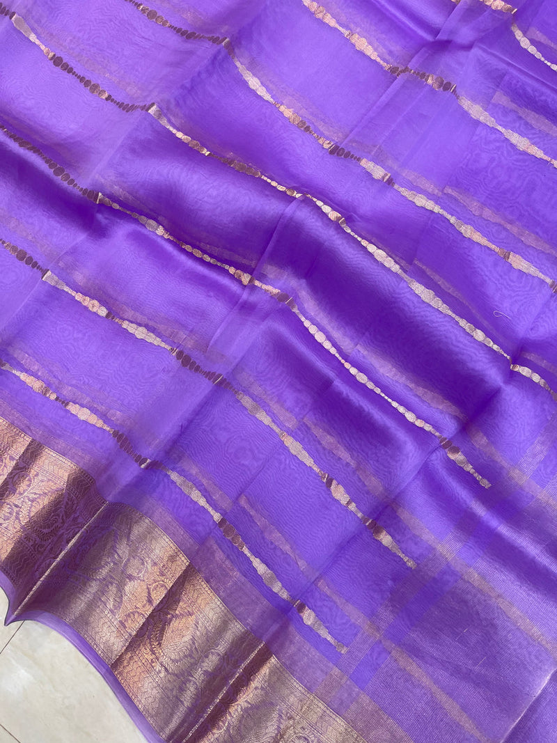 Pure Kora Handloom Banarasi Saree - The Handlooms