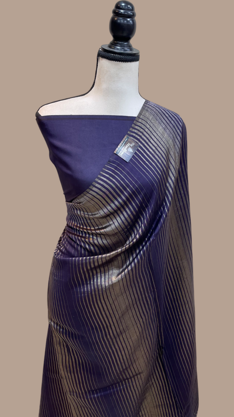 Pure tissue Chanderi Handloom Banarasi Saree - The Handlooms