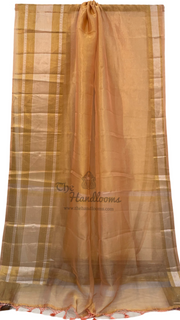 Pure Kora Tissue Handloom Banarasi Saree - The Handlooms