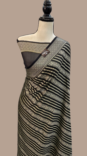 Pure Chiffon Khaddi Banarasi Saree - The Handlooms