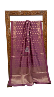 Pure Mango Silk Banarasi Handloom Saree - The Handlooms
