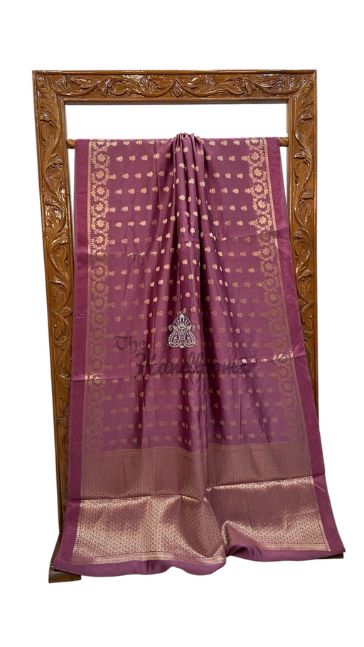 Pure Mango Silk Banarasi Handloom Saree - The Handlooms