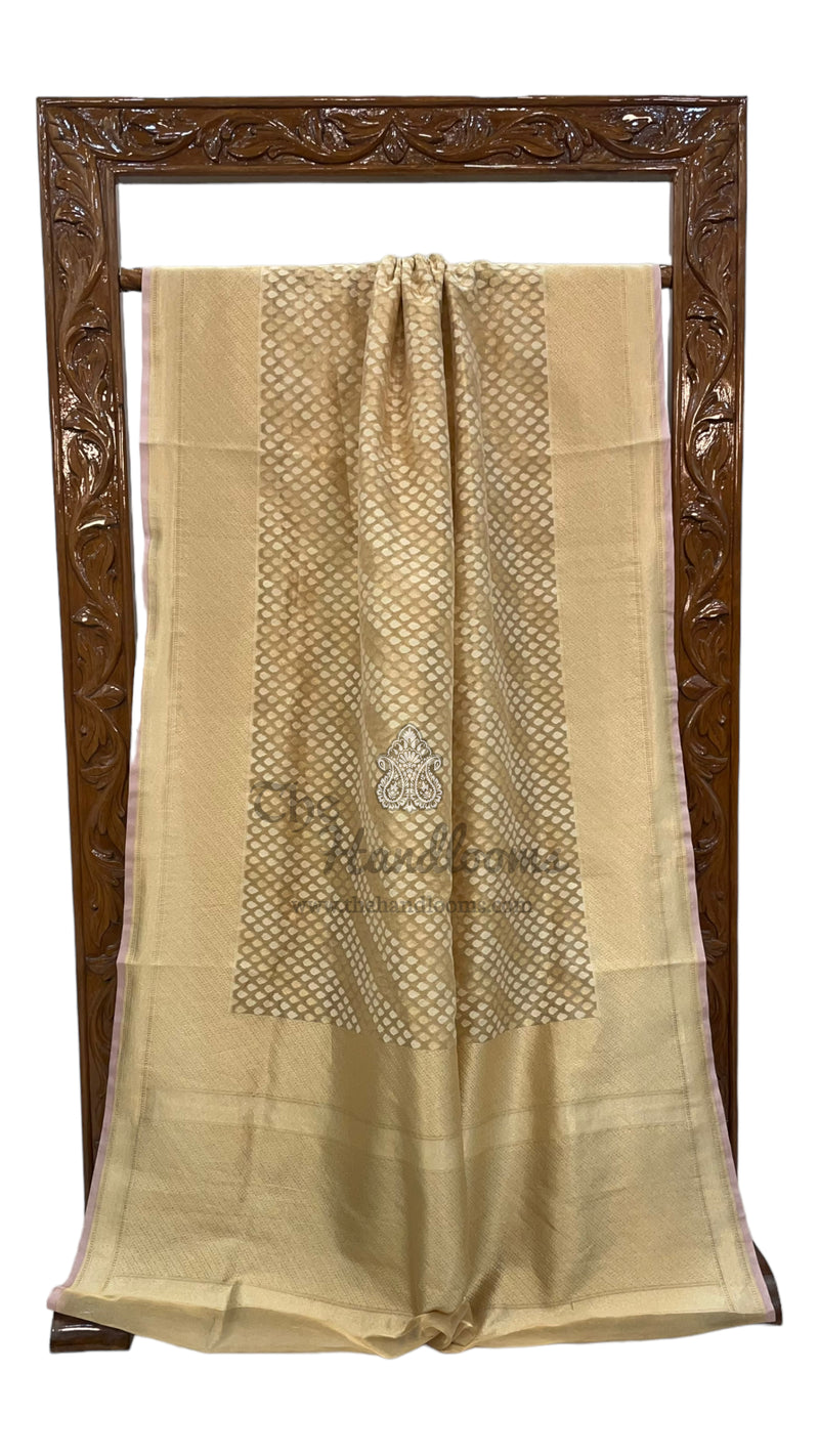 Pure Tissue Reshmi zari Banarasi Saree - The Handlooms