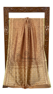 Pure Tissue Reshmi zari Banarasi Saree - The Handlooms