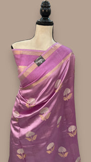 Pure Mango Silk Banarasi Handloom Saree - The Handlooms