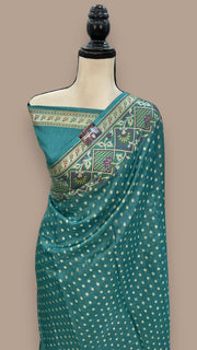 Pure Tussar Silk Handloom Banarasi Saree - The Handlooms