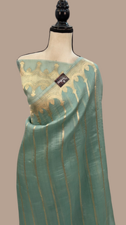 Pure Kora Handloom Banarasi Saree - The Handlooms