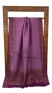 Moonga Georgette Handloom Banarasi Saree - The Handlooms
