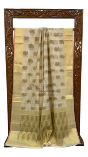 Pure Cotton Banarasi Handloom Saree - The Handlooms