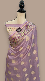 Pure Tussar Silk Handloom Banarasi Saree - The Handlooms