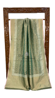Pure Tissue Reshmi zari Banarasi Saree - The Handlooms