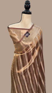 Pure Kora Tissue Handloom Banarasi Saree - The Handlooms