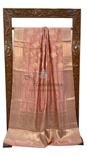 Pure Mango Silk Banarasi Handloom Saree - The Handlooms