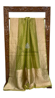 Pure Kora Tissue Handloom Banarasi Saree - The Handlooms