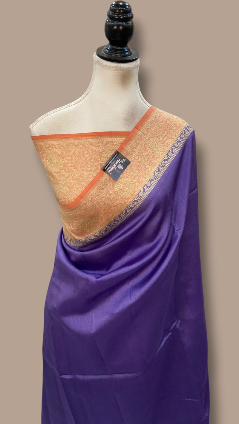 Pure Malbery Silk Banarasi Handloom Saree