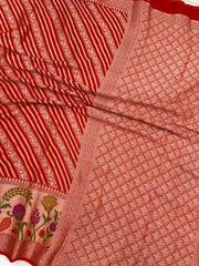 Pure Chiffon Khaddi Banarasi Saree - The Handlooms
