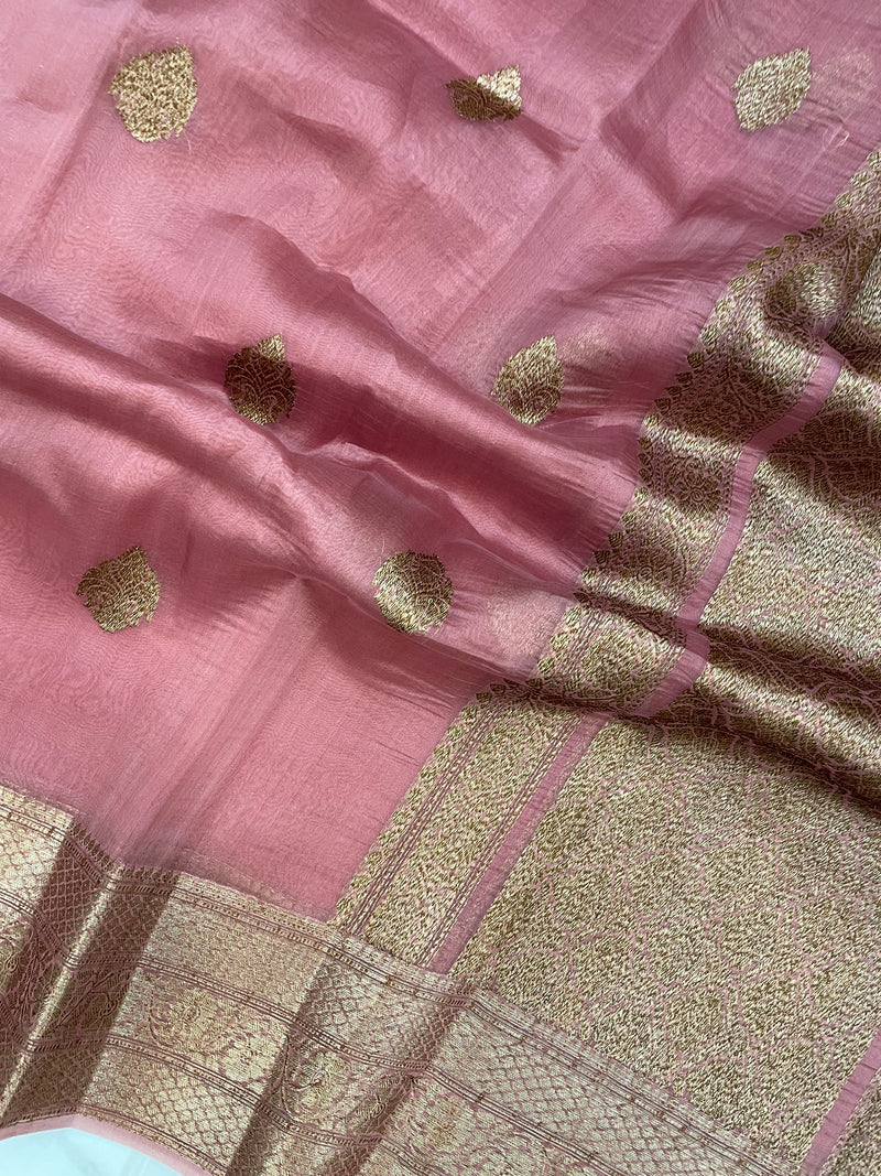 Pure Kora Handloom Banarasi Saree - The Handlooms