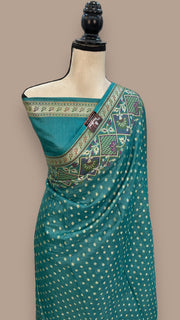 Pure Tussar Silk Handloom Banarasi Saree - The Handlooms